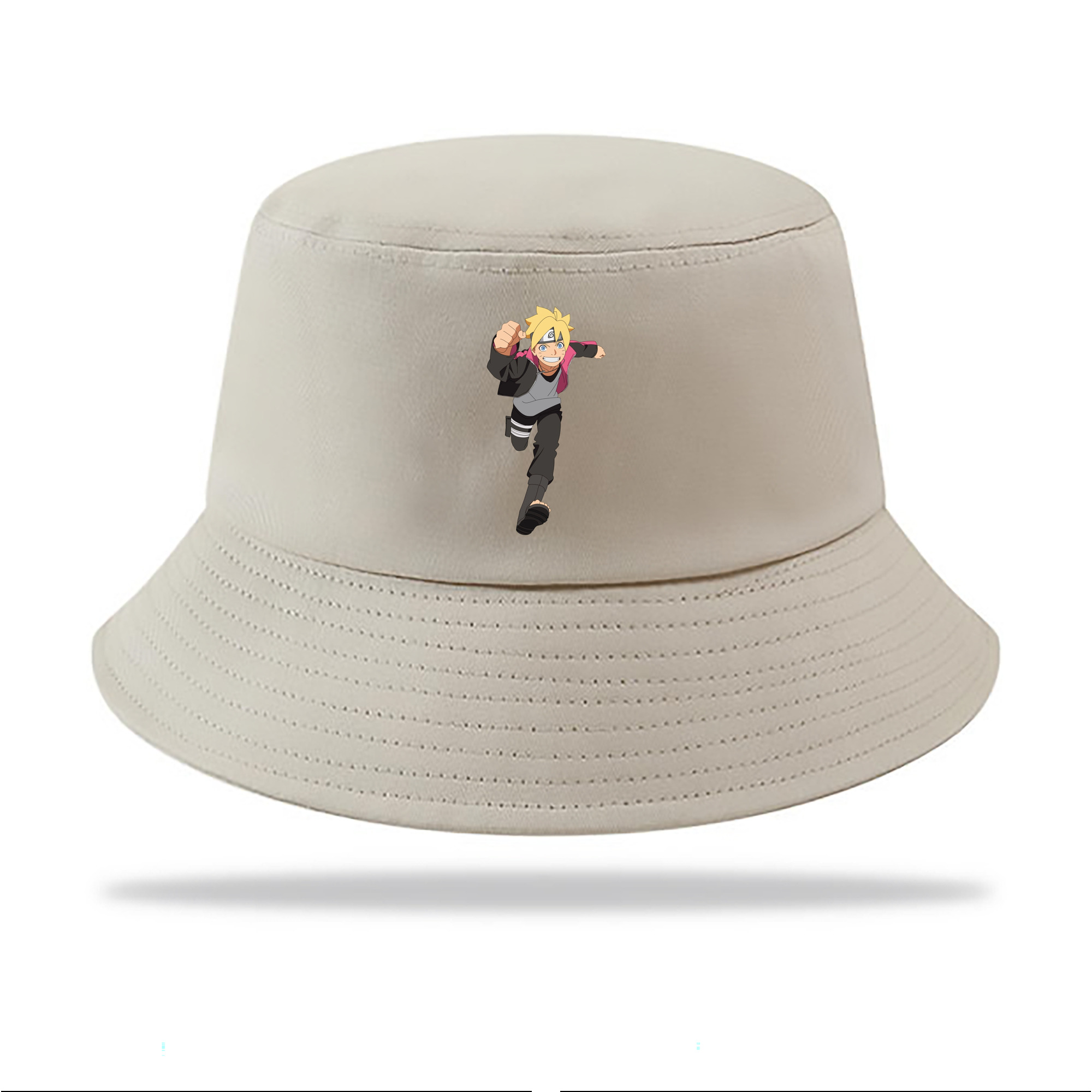 （画像用） NARUTO -ナルト- うずまき ボルト Uzumaki Boruto アウトドア日除けバケットハット